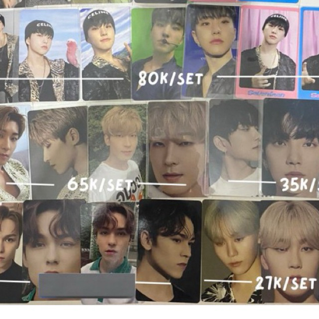 PC DICON WONWOO HOSHI JOSHUA VERNON SEUNGKWAN PHOTOCARD OFFICIAL SEVENTEEN
