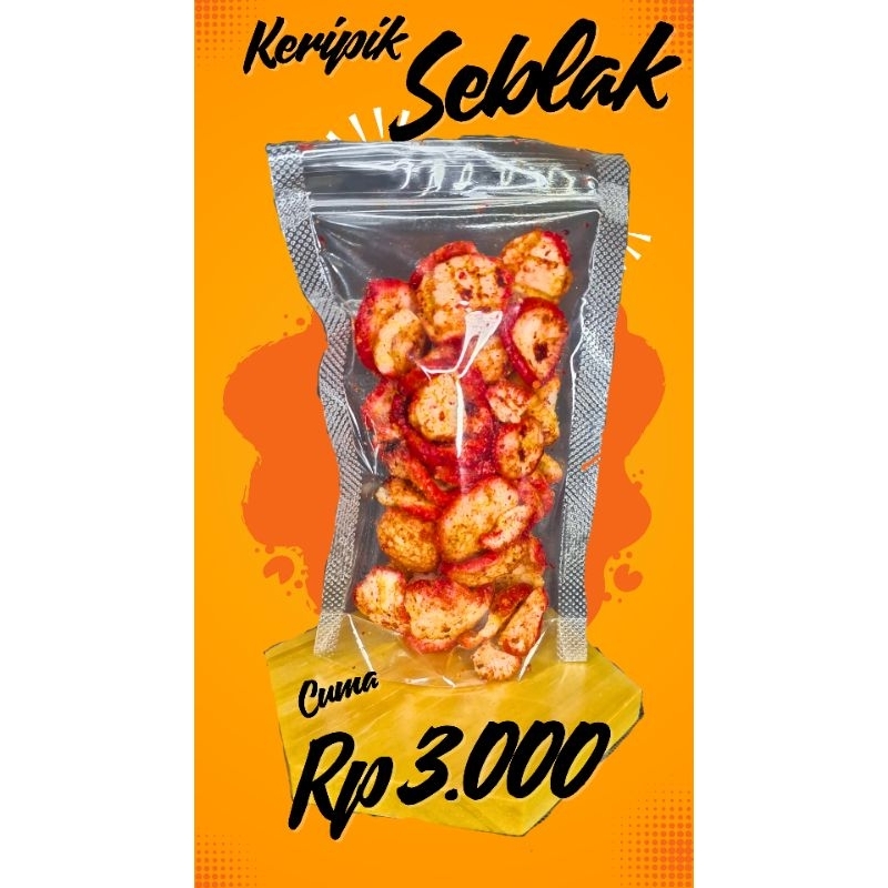 

Keripik Seblak Gurih enak paling murah