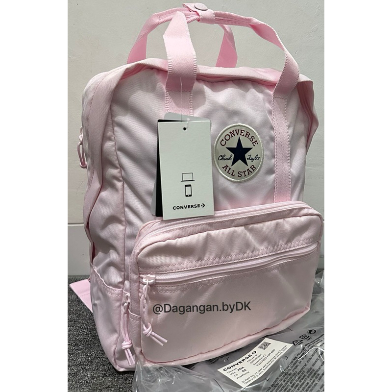 Tas Converse Backpack Original Barang Resmi 100% Soft Pink