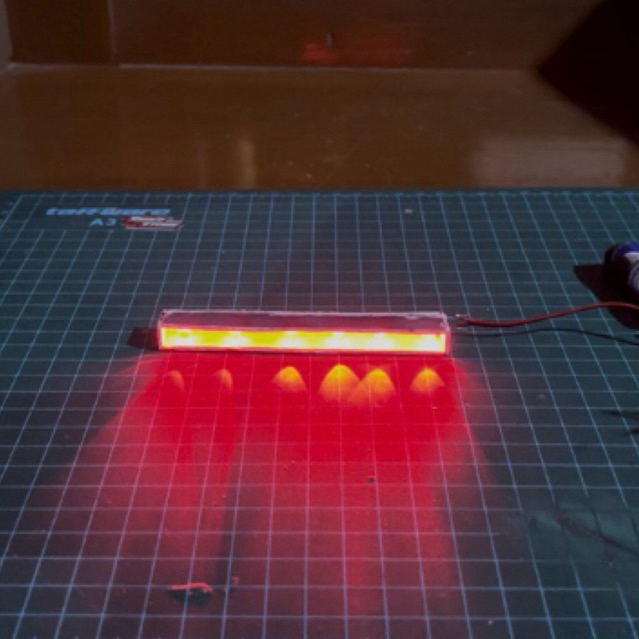 Miniatur Lampu Strobo RGB Truk dan bus