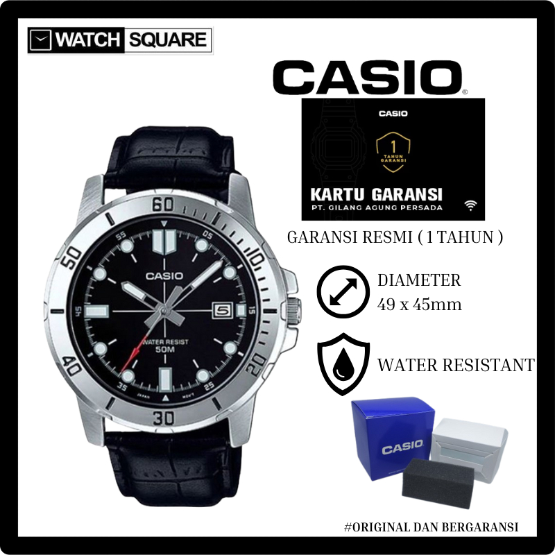 Jam tangan pria Casio MTP-VD01L