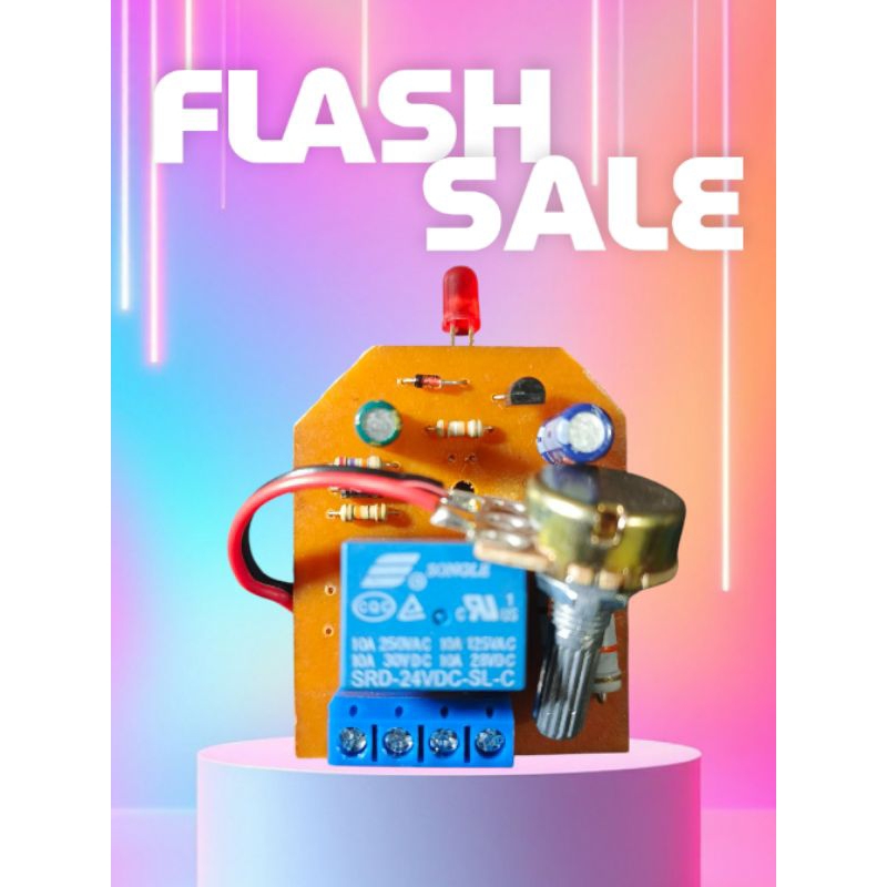 modul timer impulse sealer sudah lengkap potensio & terminal 4pin