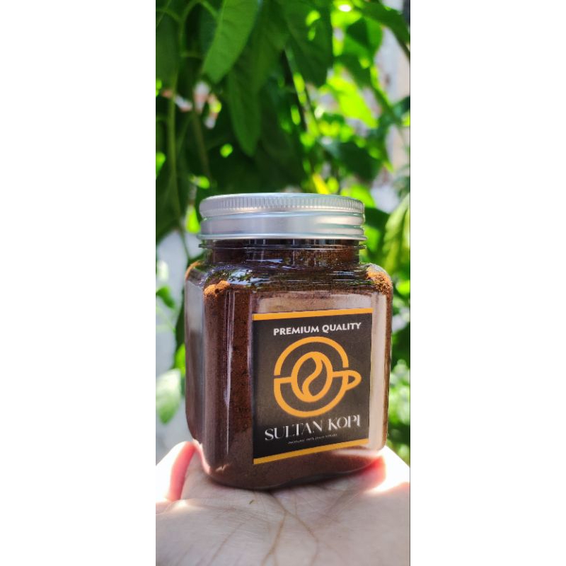 

Kopi Bubuk Robusta Asli 100% - Kopi Hitam Murni Tanpa Campuran