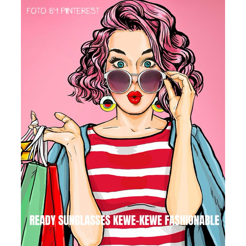 KACAMATA HITAM WANITA FASHION GENTLE MONSTER