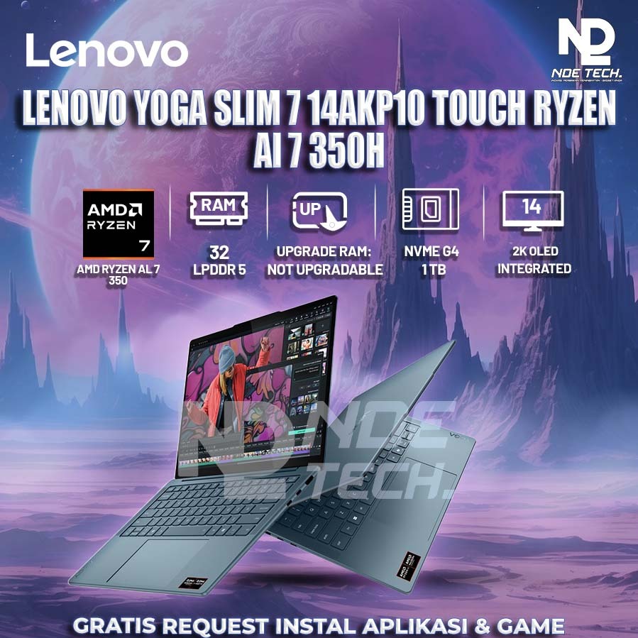 LENOVO YOGA SLIM 7 14AKP10 TOUCH RYZEN AI 7 350H