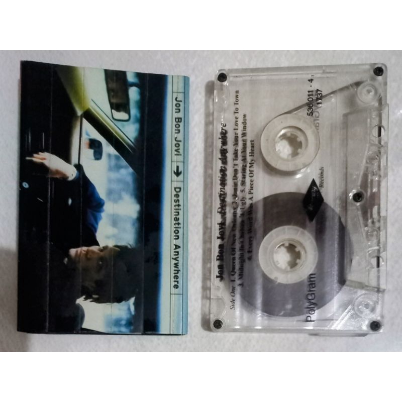 Kaset Pita J5 JON BON JOVI Album Destination Anywhere