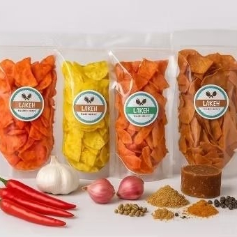 

Bundling 4 rasa Karipik singkong dan karipik talas/keladi LAKEH