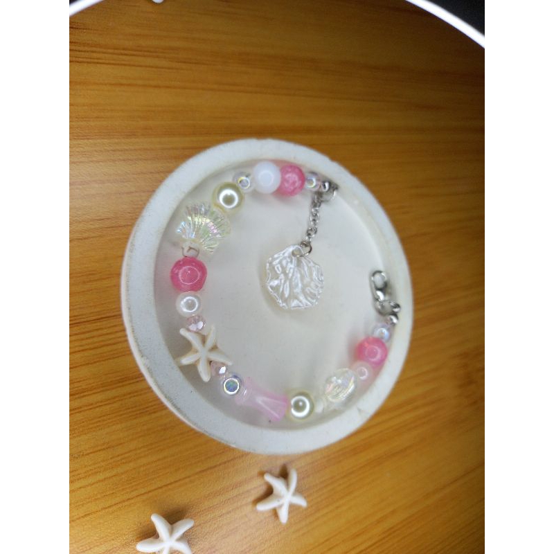 Brachelet bintang laut | gelang cantik  | gelang manik astetik | gelang bintang laut