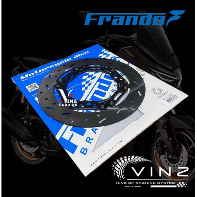 Piringan Cakram Frando 260 Mm T Floating Disc // Discbrake Frando Yamaha Nmax 260 Mm Posisi Depan Or