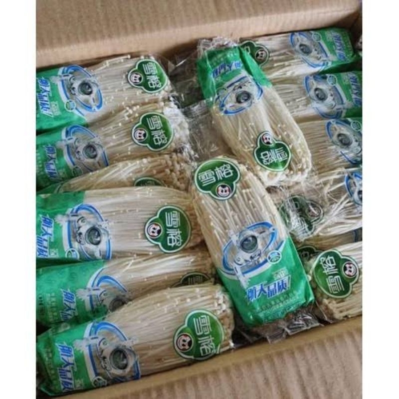 

jamur enoki fresh termurah perdus isi 50 pack