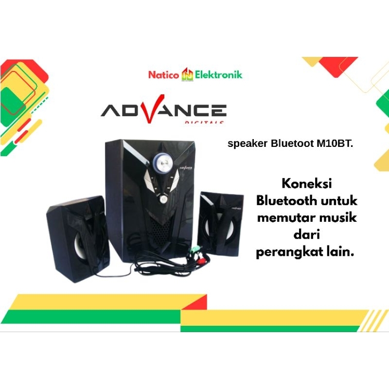 Speaker Aktif Bluetoot ADVANCE M10BT