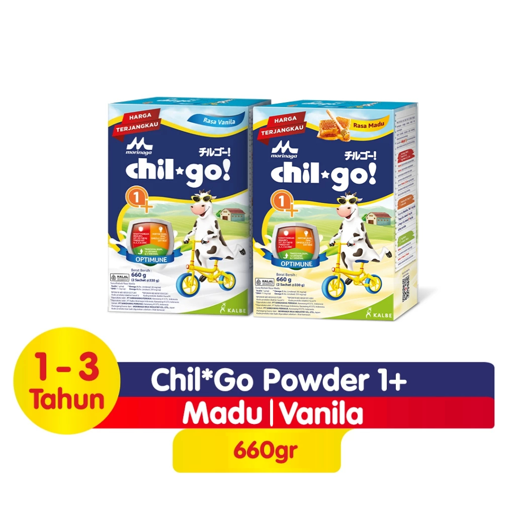Chil Go Powder 1+ Kemasan 660 g - Susu Bubuk Anak