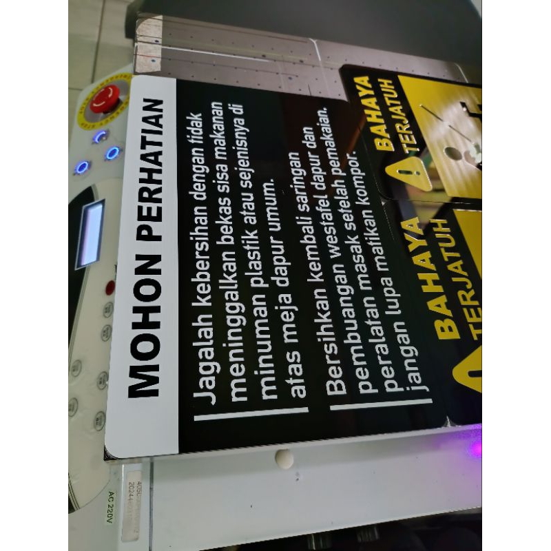 Custom akrilik rantai 1 meter