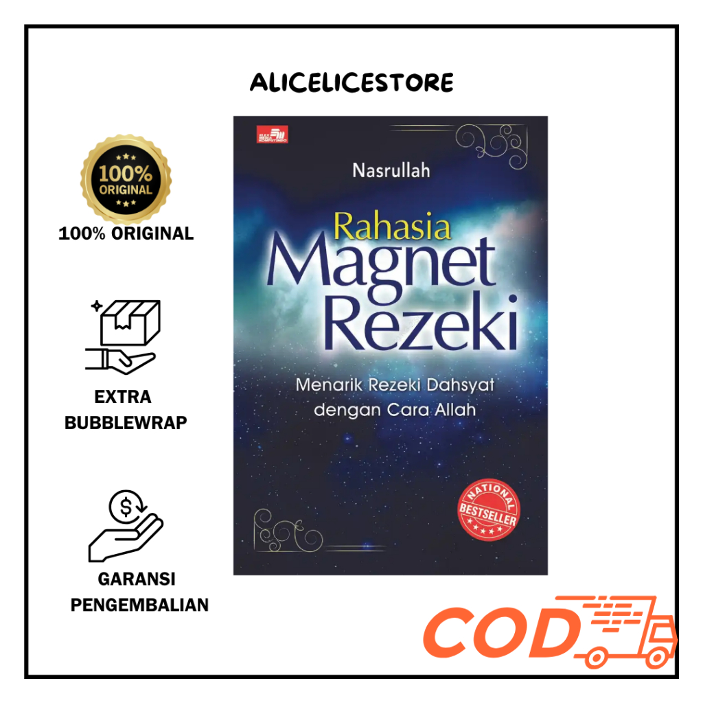 LICESTORE - Rahasia Magnet Rezeki (Edisi Revisi): Buku Magnet Rezeki