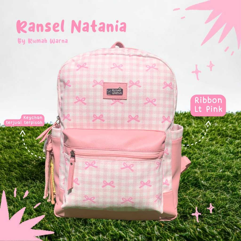 RUMAH WARNA Tas Ransel Wanita Tas Ransel Motif Wanita Tas Ransel Sekolah Wanita Tas Ransel Kerja Wan