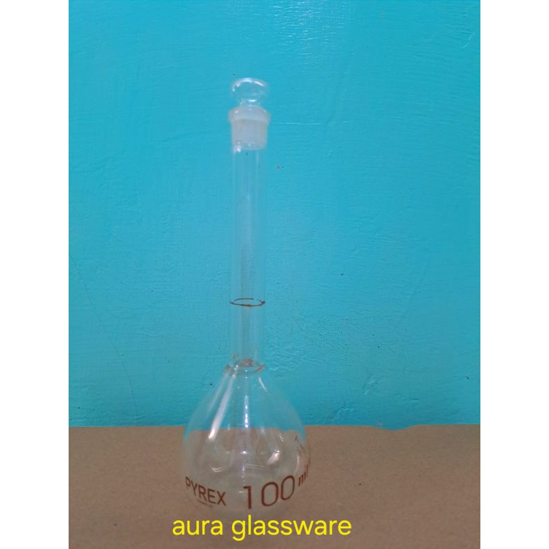 labu ukur 100 ml pyrex