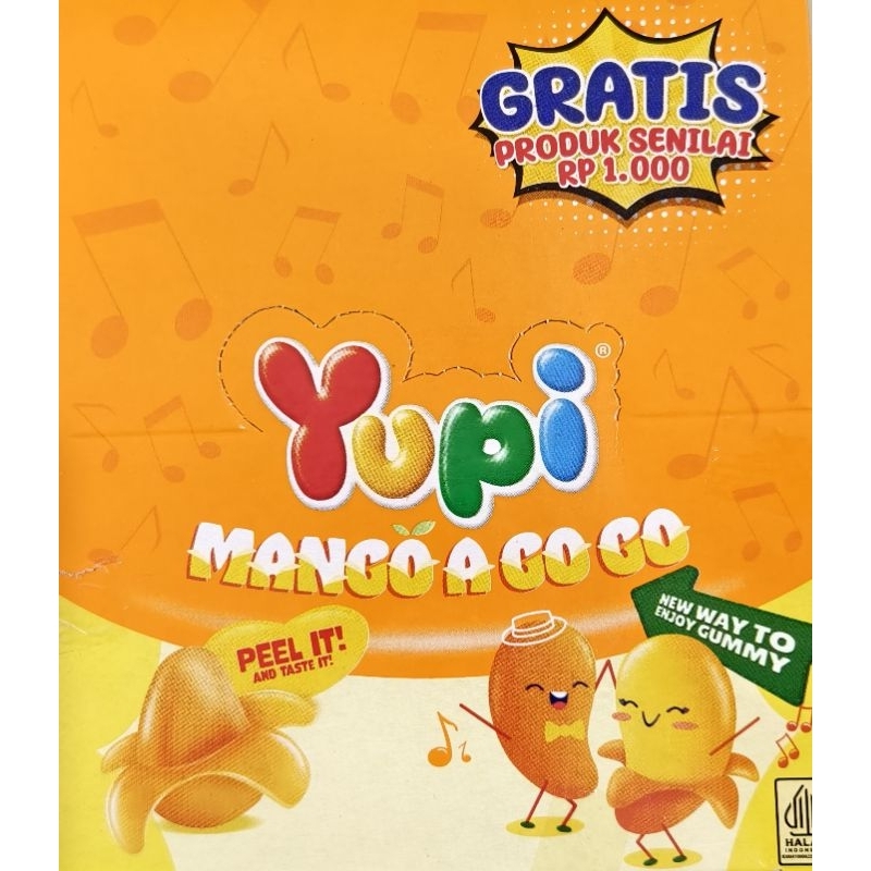 

YUPI MANGO A GO GO 120Gr (24 x 5gr)