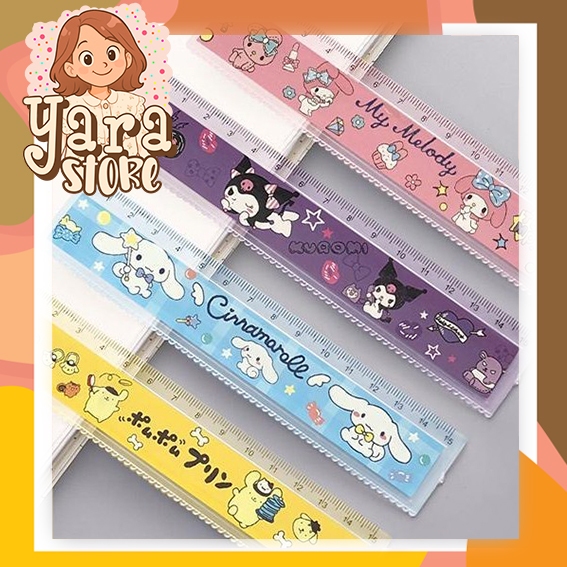 

Penggaris Ruler 15 CM Motif Unik Lucu