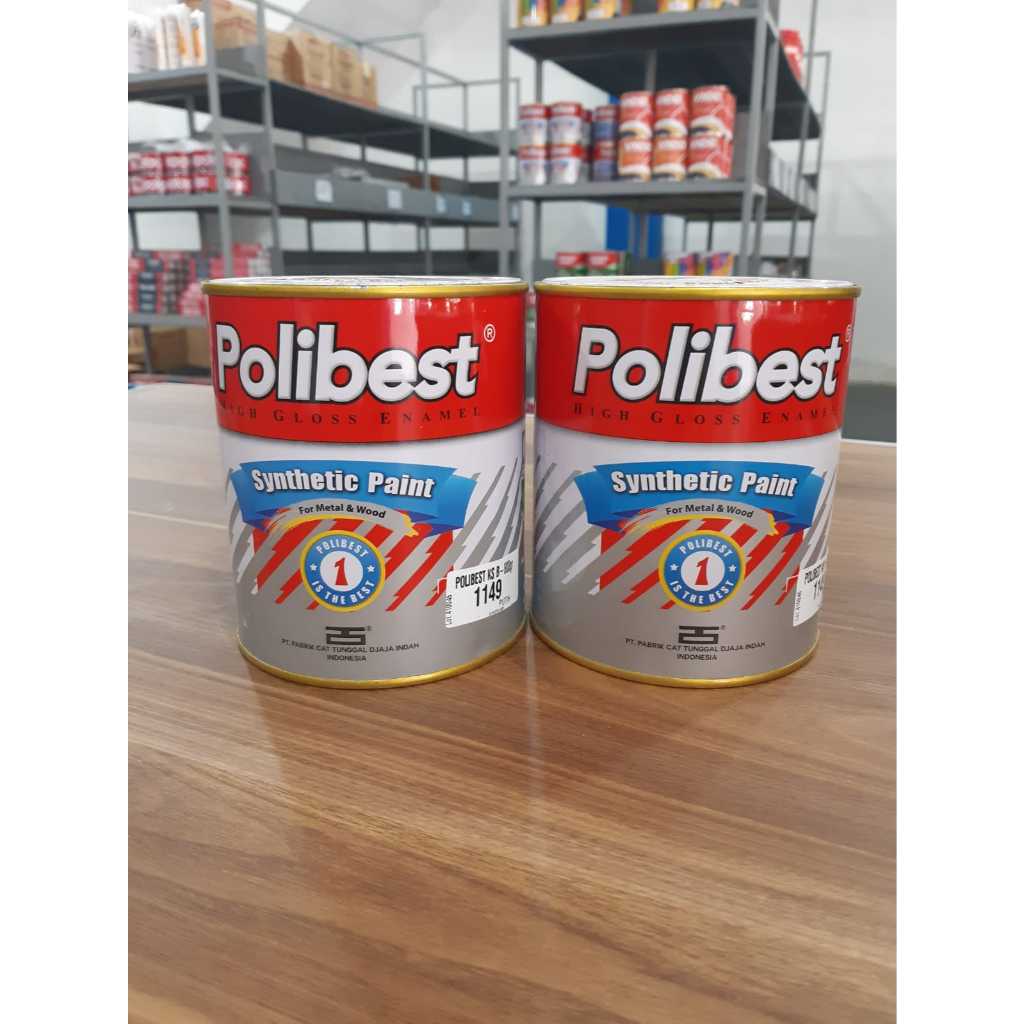 Polibest Synthetic Paint Cat Besi dan Kayu