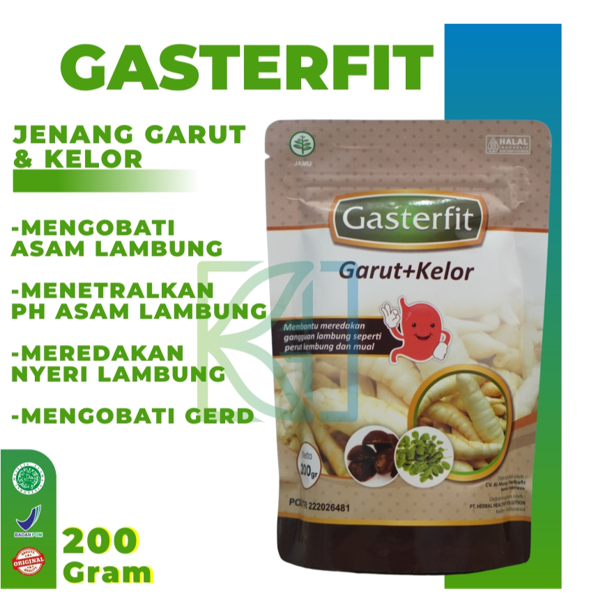 GASTERFIT | JENANG HIJAU | PATI GARUT | Asli BPOM Original Nyaman untuk Lambung