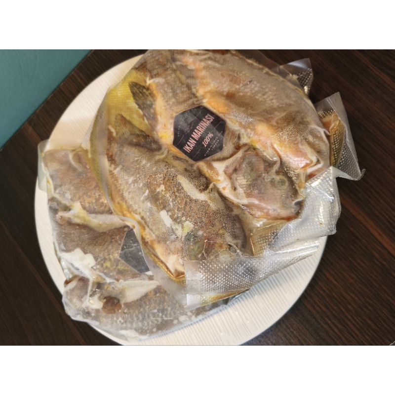 

Ikan nila marinasi 500gram bumbu kuning enak tinggal goreng gurih isi 3 Instant sameday