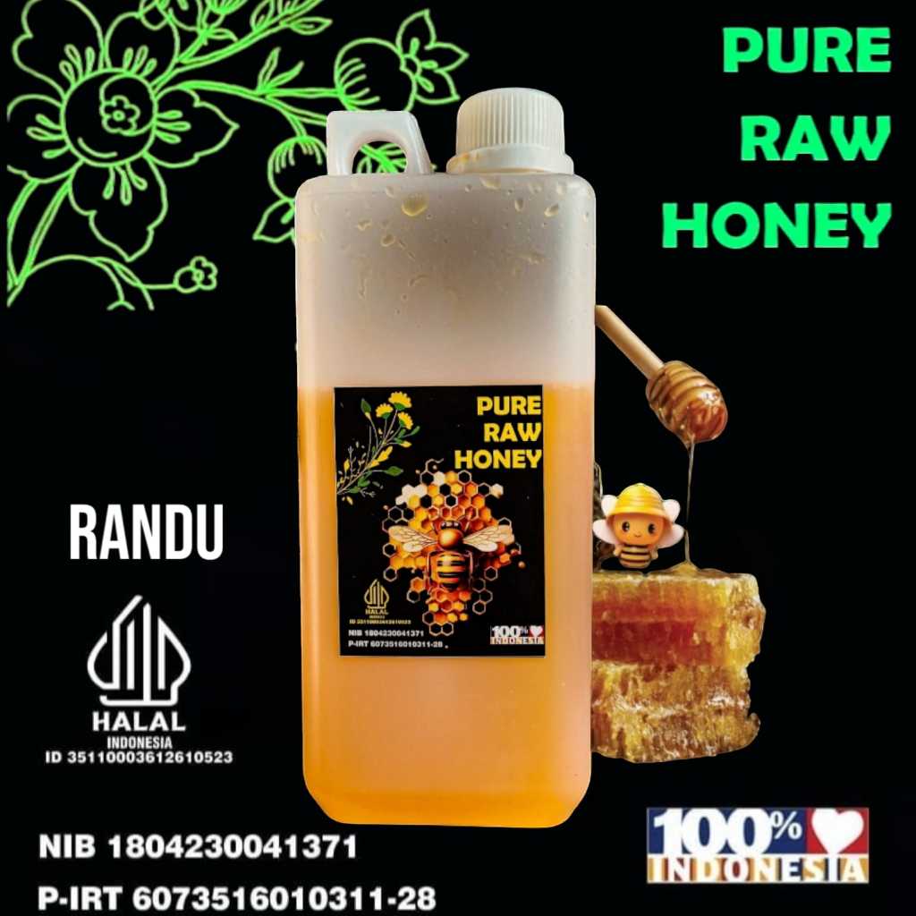 

PROMO MADU RANDU 1Kg TERLARIS MADU RANDU NEXTAR BUNGA RANDU MADU ASLI MADU MURNI
