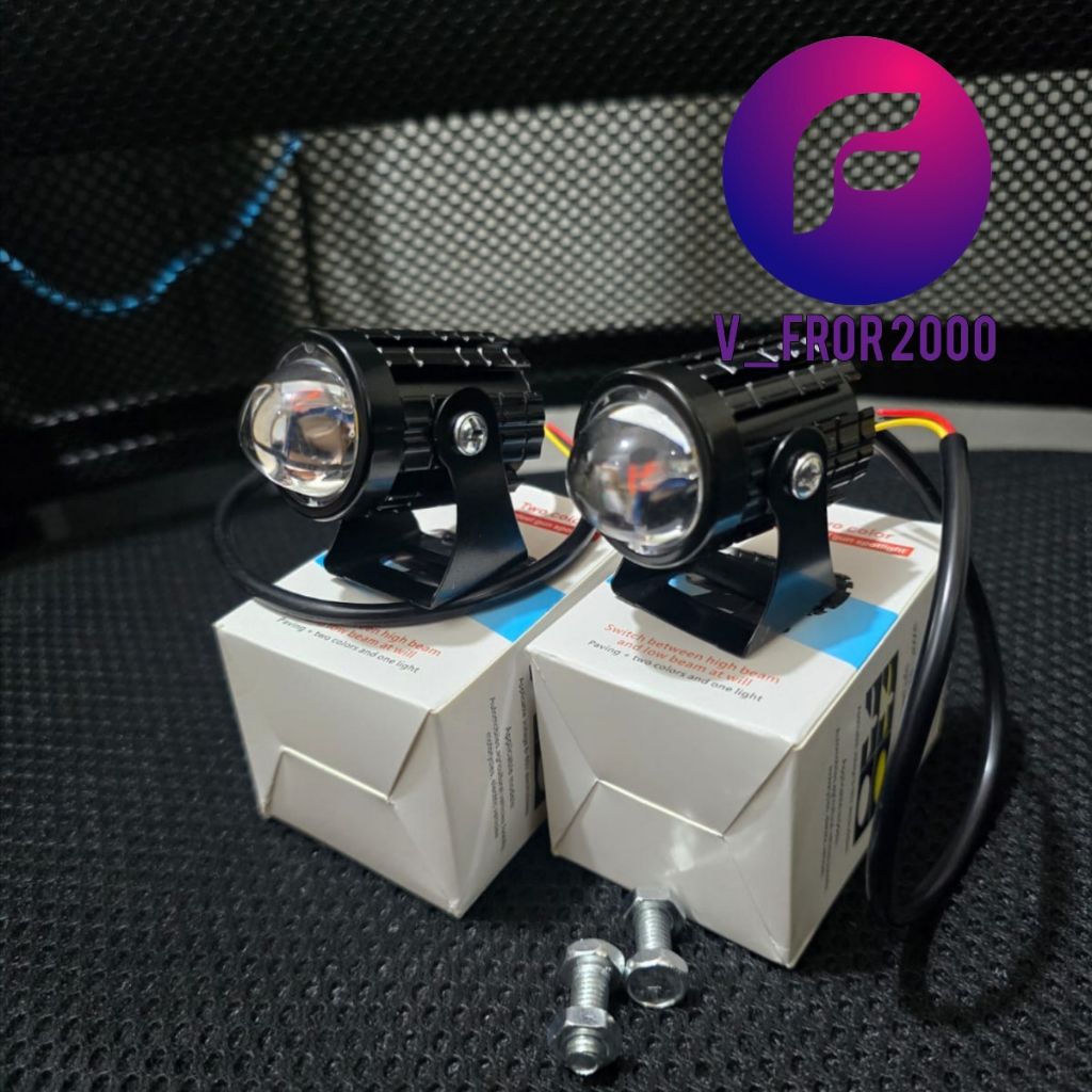 lampu sorot led laser mini laser gun lampu tembak sorot foglamp lampu tembak super terang