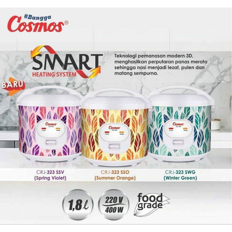 RICE COOKER COSMOS CRJ-323S