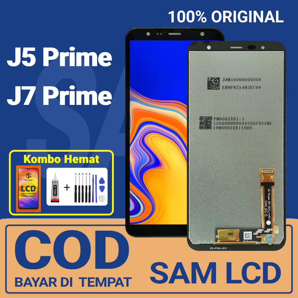 [ORIGINAL] LCD Samsung J5 Prime / J7 Prime Layar hp Touchscreen Original 100% Fullset