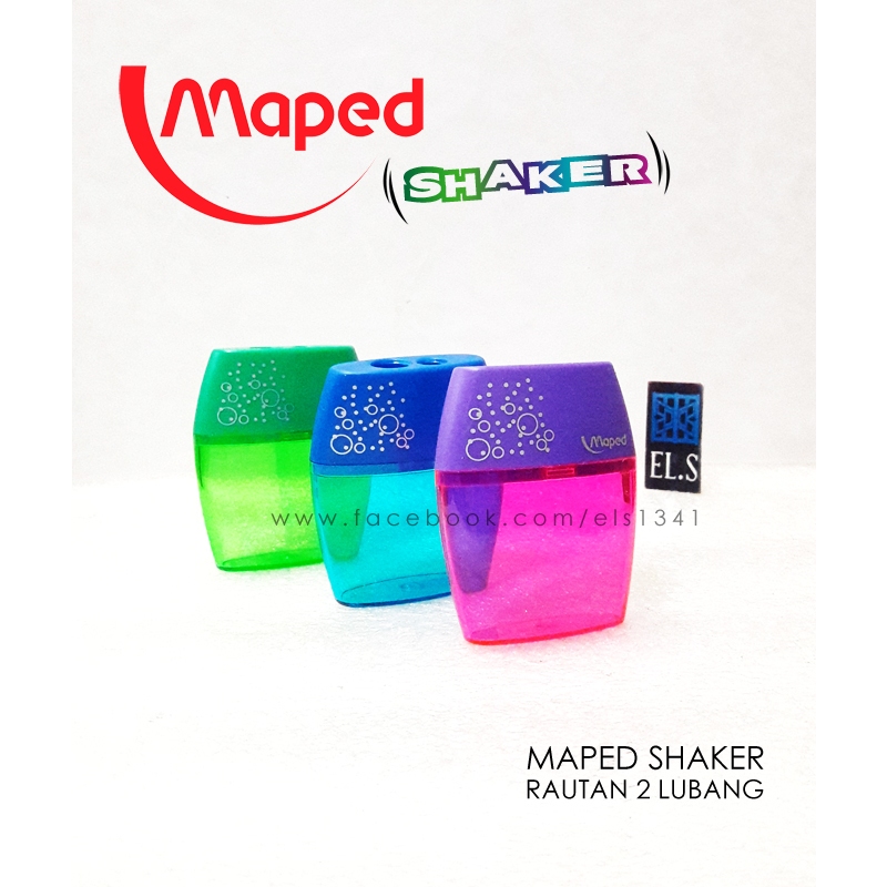 

Maped Shaker - Rautan 2 Lubang - Pencil Sharpener