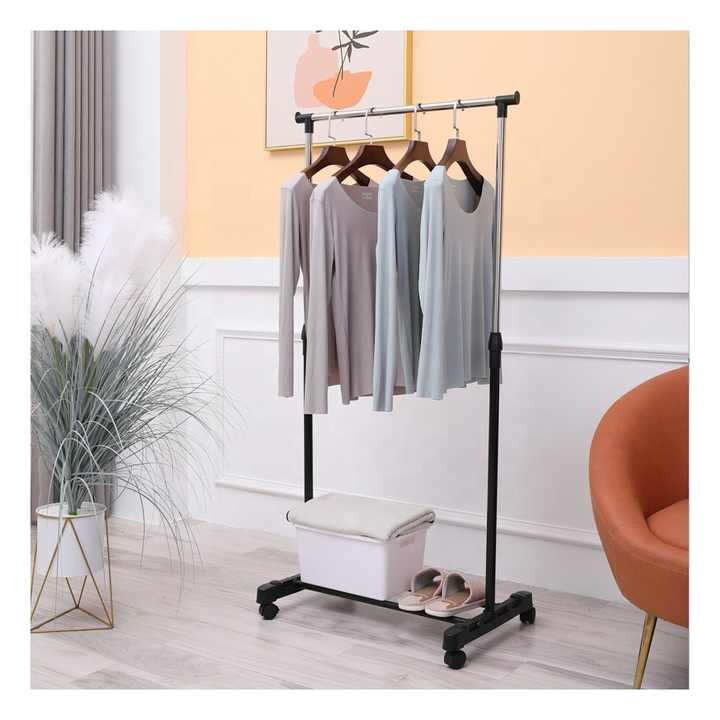 Rak Serbaguna Portable Rak Gantung Serbaguna Stand Hanger Rak Gantung