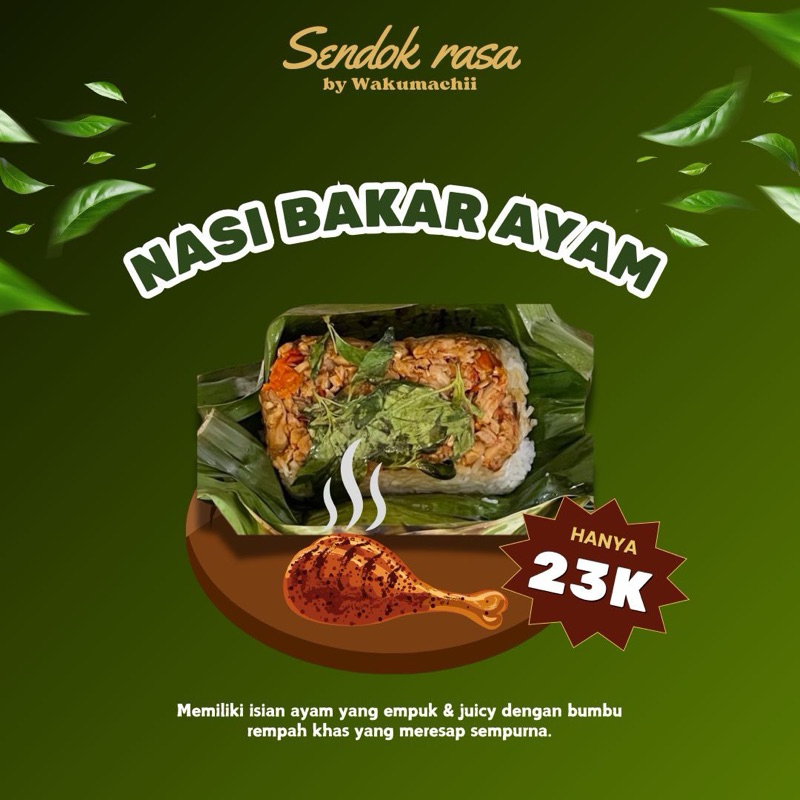 

NASI BAKAR AYAM WAKUMACHII