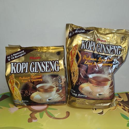 

Kopi Ginseng Miwon Dengan Ginseng Korea Isi 20 Sachet Air Coffee
