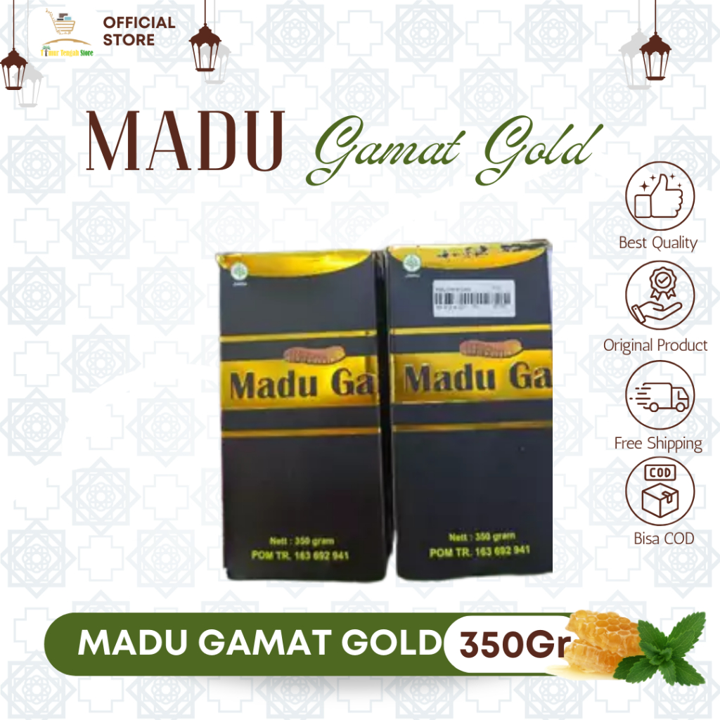 

Madu Gamat Gold 350 gram | Madu Plus Jelly Gamat Emas