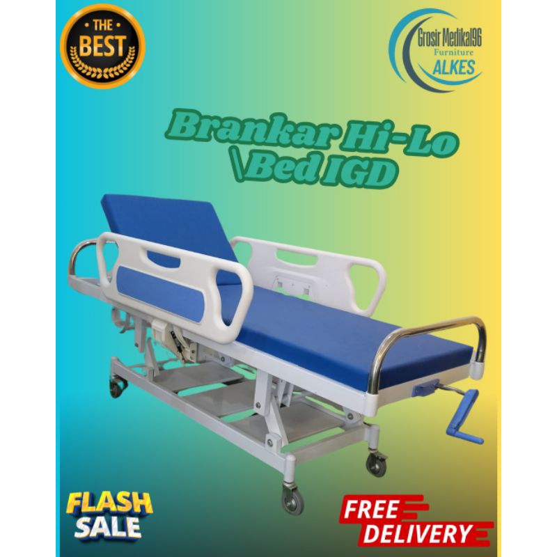 BRANKAR IGD HILO || BED PASIEN IGD || BRANKAR HILO RUMAH SAKIT
