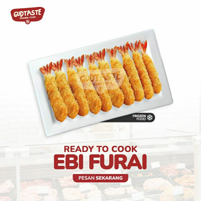 

Ebi Furai - Udang Tepung - Fried Shrimp - Tempura - Bento - Udang Kupas - Jual Udang Surabaya
