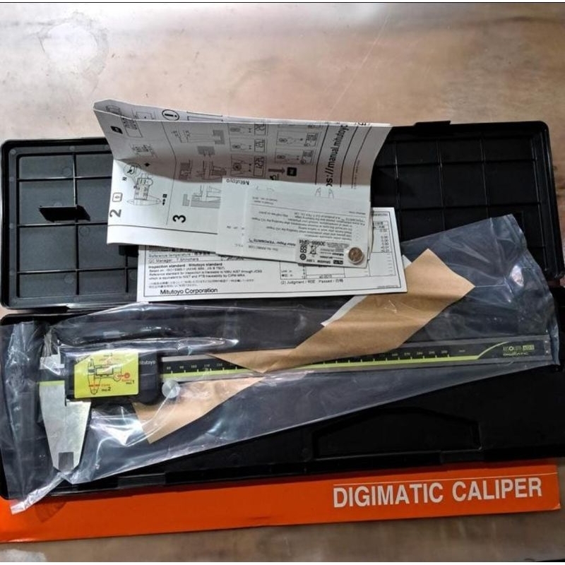 DIGITAL VERNIER CALIPER MITUTOYO 500-153-30 SKETMAT DIGITAL 0-300MM
