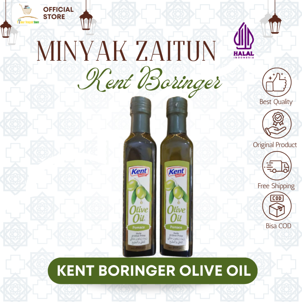 

Minyak Zaitun Kent Boringer Olive Oil Pomace 250 ml | Minyak Zaitun Pomace