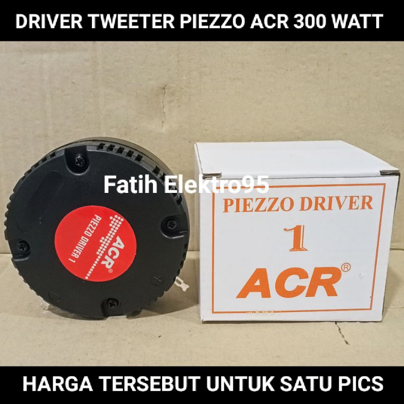 Driver Tweeter Acr Piezzo Drat 300 Watt