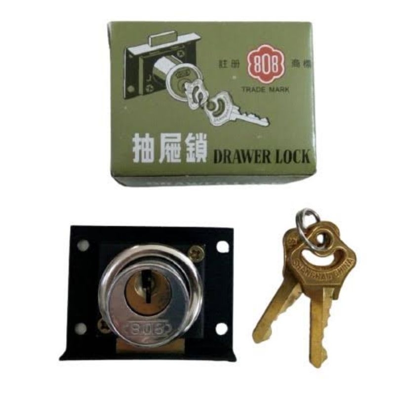 Kunci Laci Lemari 808 Original Drawer Lock Besar