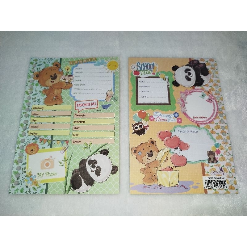 

(Harga perlembar) Kertas Binder A5 Biodata