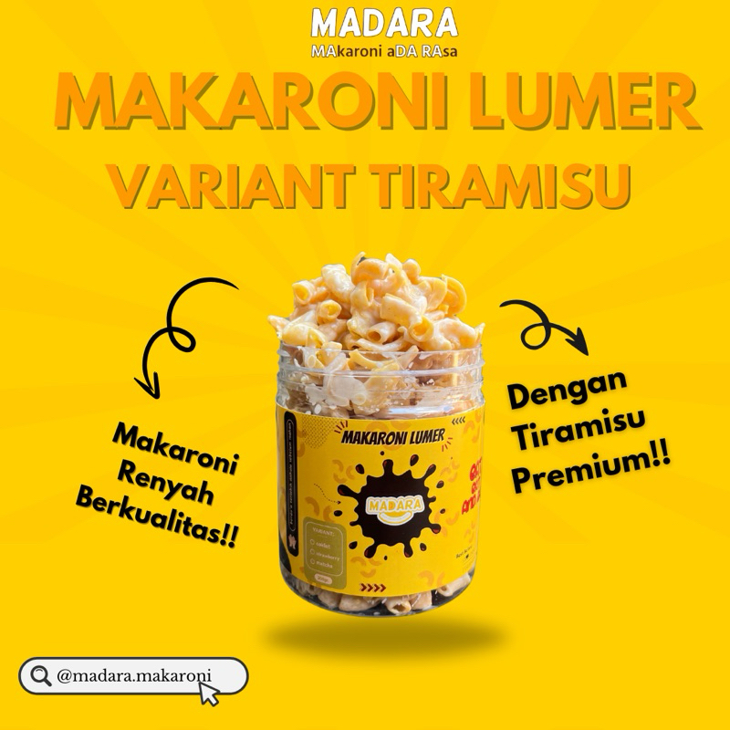 

Makaroni Lumer Tiramisu MADARA 200gr.