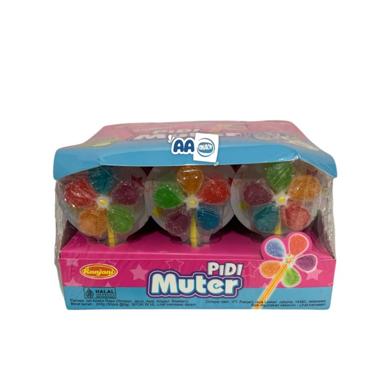 

pink YOUKA PERMEN PIDI MUTER ISI 30