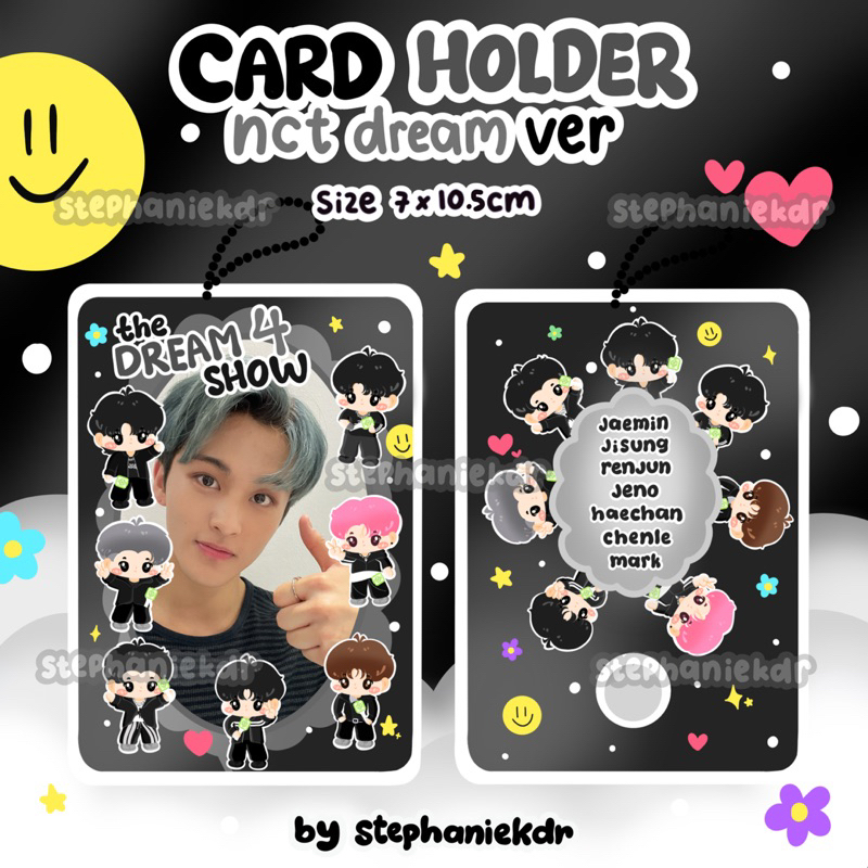PC HOLDER CAHOL KEYCHAIN NCT DREAM THE DREAM SHOW 4