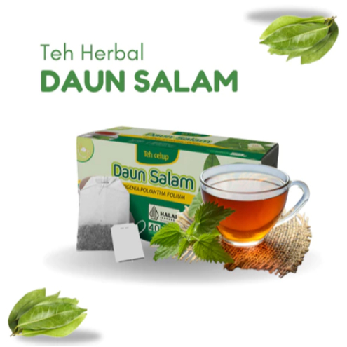 

TEH DAUN SALAM SIAP SAJI MENURUNKAN ASAM URAT & REUMATIK 20 KANTONG TEH CELUP SIAP SAJI / Teh Daun Salam menurunkan kolestrol dan gula darah diabetes