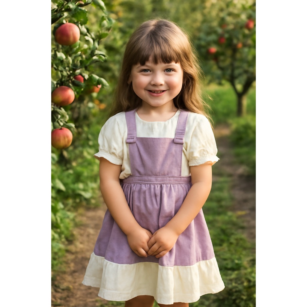 WINZI- dress girls sparkle stary twirl