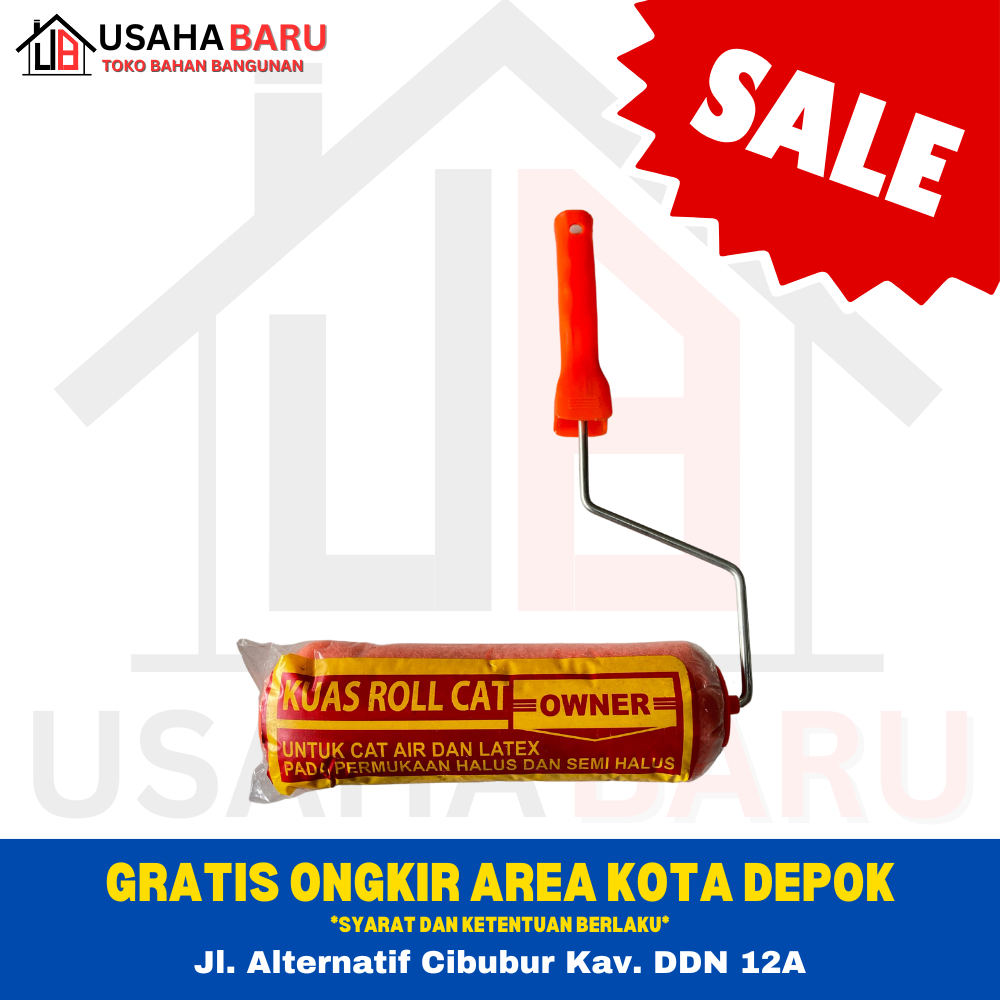 SALE Roll Cat Owner - Rol Cat Tembok  - Rol Cat Dinding