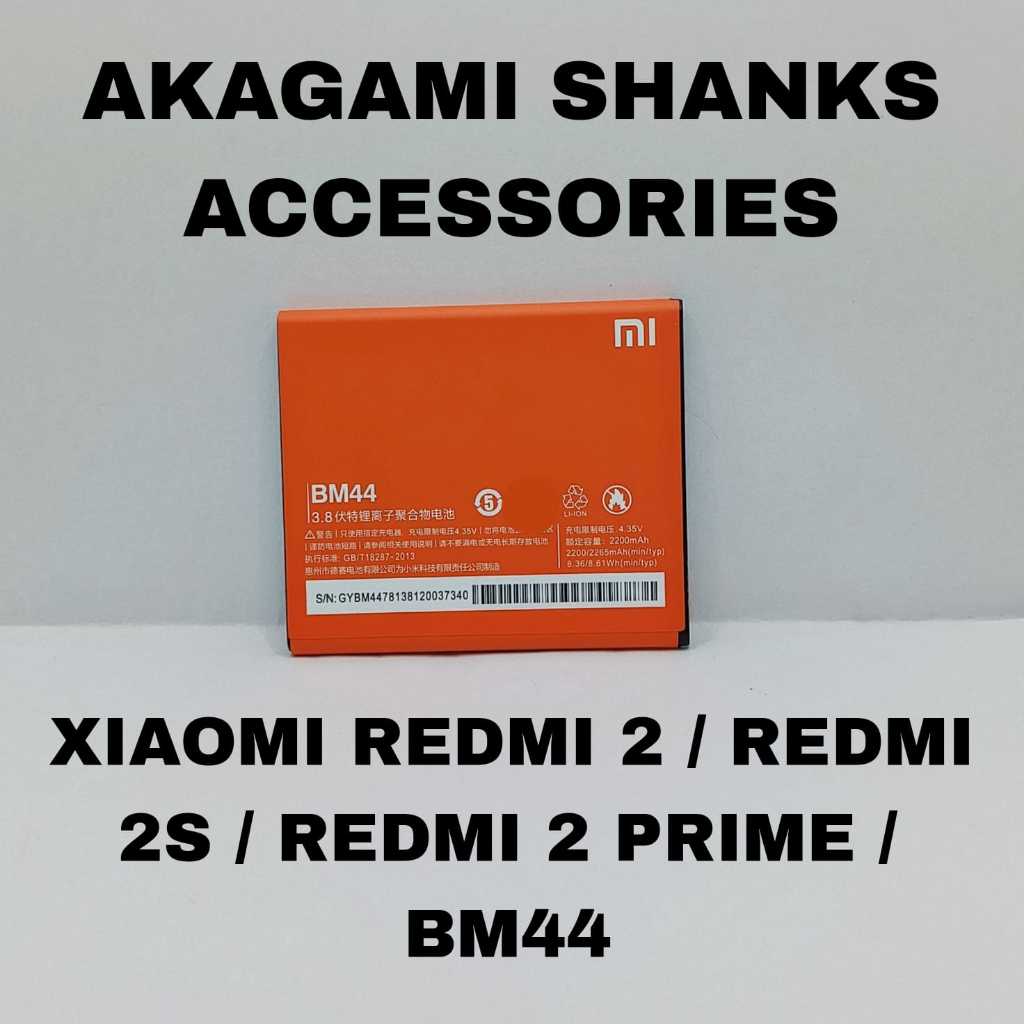 BATRE/BATRAI/BATTERY/BATERAI XIAOMI REDMI 2 / REDMI 2S / REDMI 2 PRIME / BM44