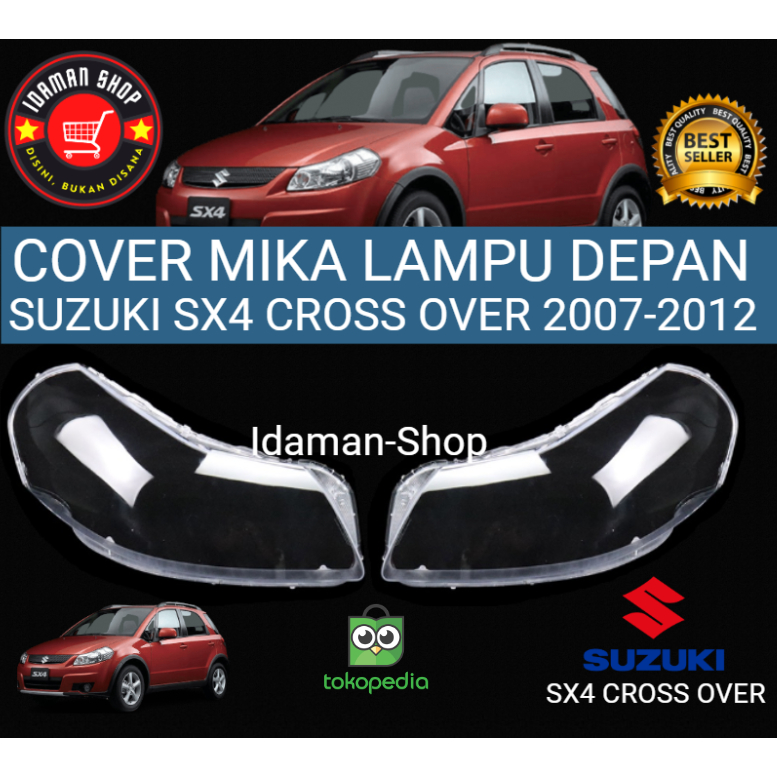 Mika Lampu Headlamp Suzuki SX4 Cross Over 2007, 2008, 2009, 2010, 2011 2012 (Gen 1)