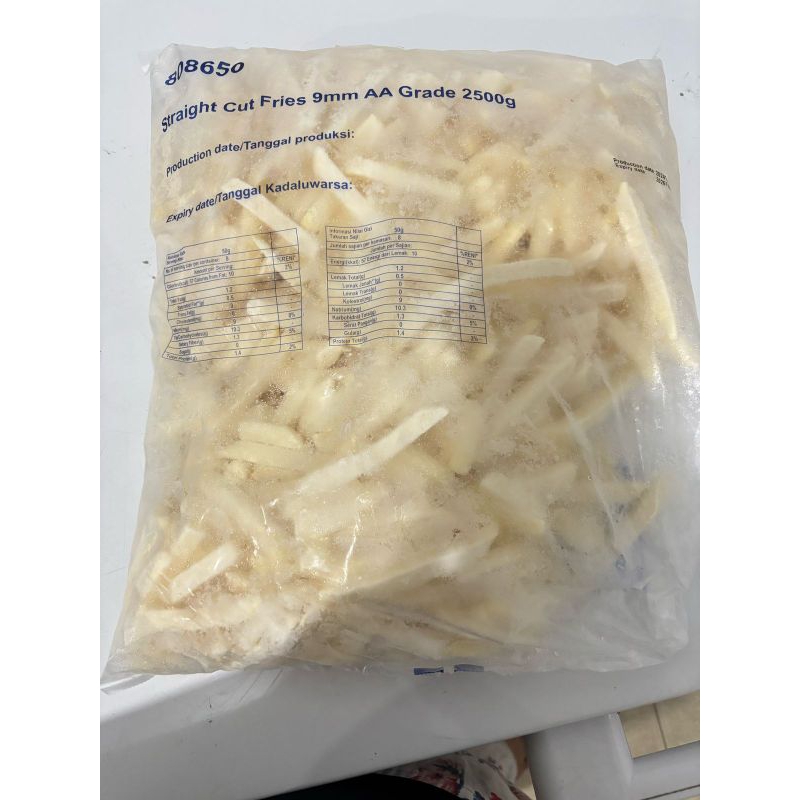 

kentang straight cut 2,5kg